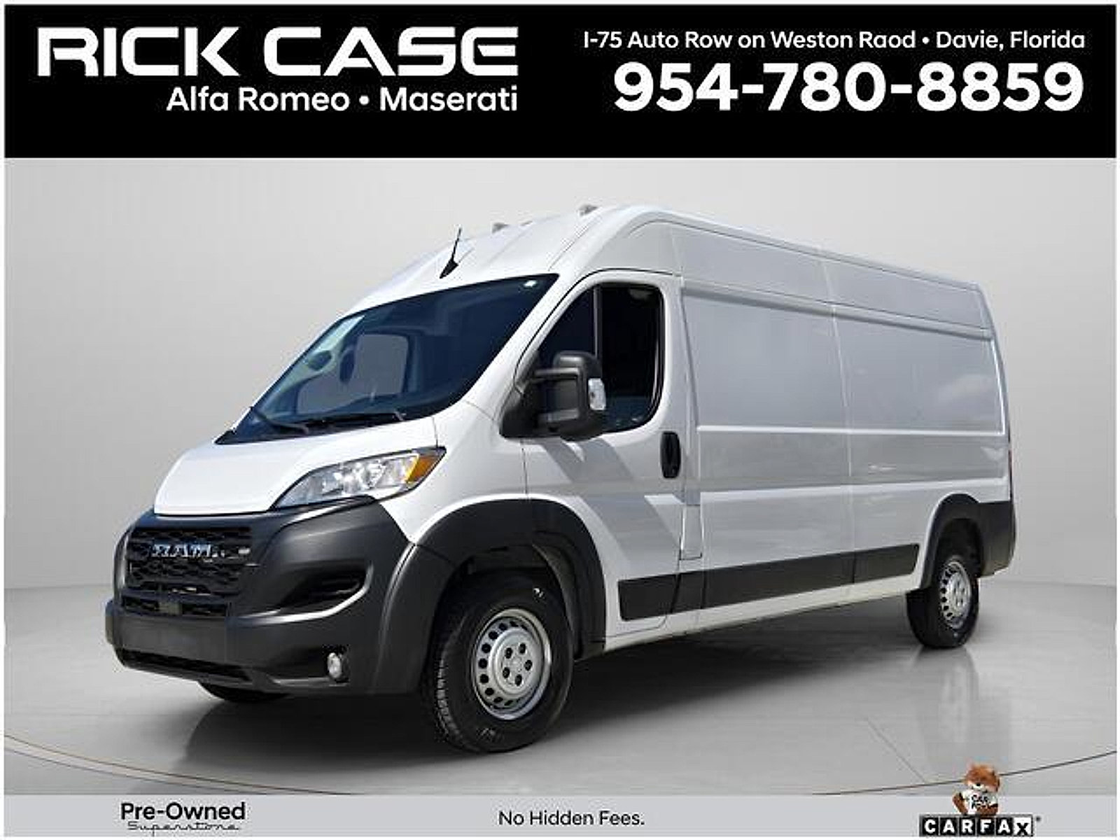 Used 2024 RAM ProMaster 2500 w/ Convenience Group FWD image 1