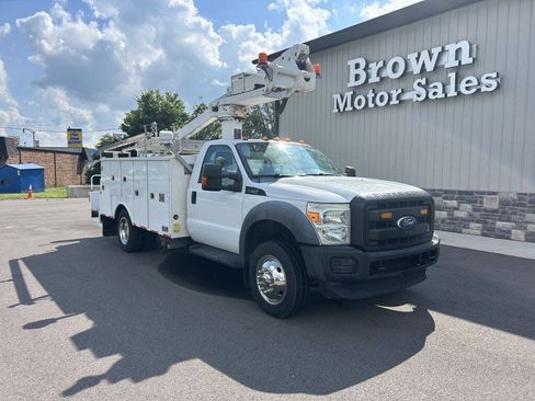 Used 2012 Ford F550 2WD Regular Cab Super Duty w/ PWR Equipment Group image 1