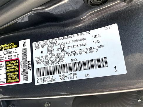 Certified 2018 Toyota Tundra SR5 w/ SR5 Upgrade Package RWD image 21