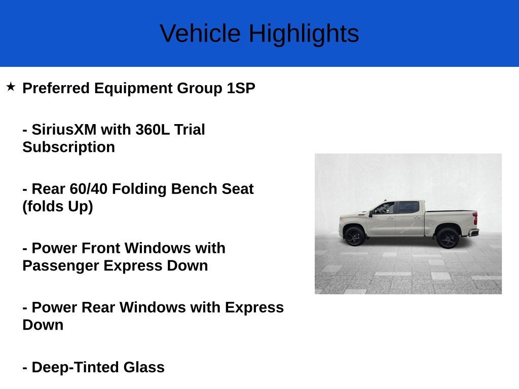 New 2026 Chevrolet Silverado 1500 RST w/ RST All Star Premium Package AWD/4WD image 2