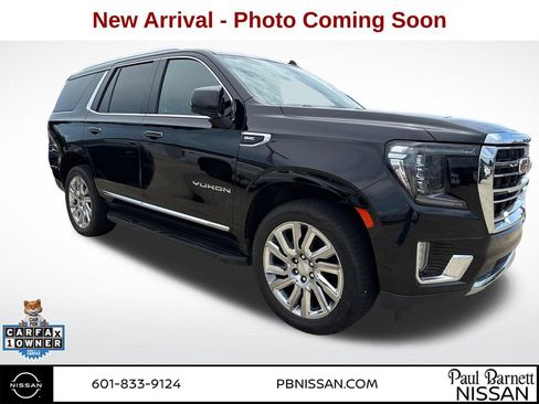 Used 2021 GMC Yukon SLT w/ SLT Luxury Plus Package RWD image 1