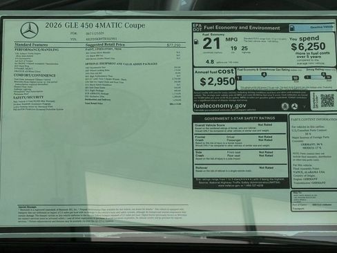 New 2026 Mercedes-Benz GLE 450 4MATIC Coupe image 31