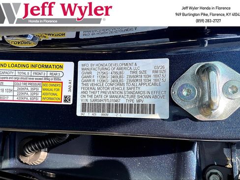 New 2026 Honda CR-V EX-L image 22