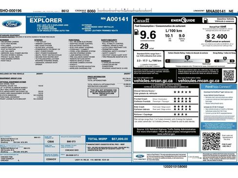 Used 2021 Ford Explorer Limited image 3