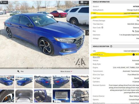 Used 2021 Honda Accord Sport image 54
