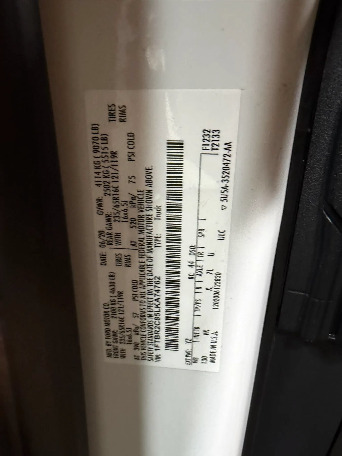 Used 2020 Ford Transit 250 Medium Roof AWD image 57