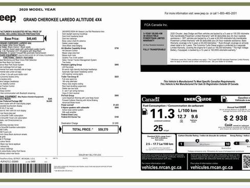 Used 2020 Jeep Grand Cherokee Altitude image 26