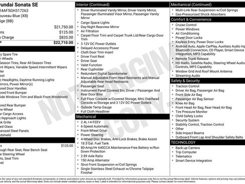 Used 2016 Hyundai Sonata SE image 6
