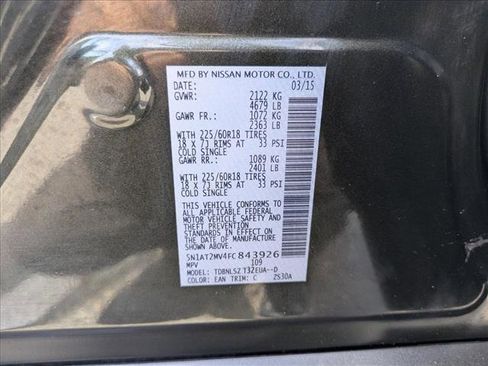 Used 2015 Nissan Rogue SL w/ SL Premium Package AWD/4WD image 25