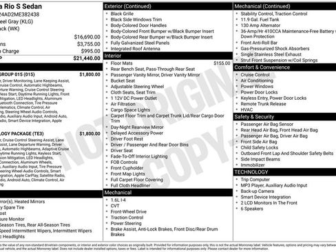 Used 2021 Kia Rio S w/ Technology Package FWD image 9