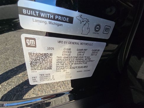 New 2026 Chevrolet Traverse LT w/ Midnight/Sport Edition image 71