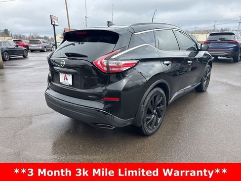 Used 2018 Nissan Murano SL w/ Midnight Edition Package image 3
