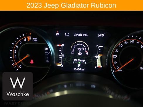 Used 2023 Jeep Gladiator Rubicon w/ LED Lighting Group image 35