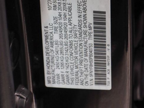 Used 2023 Honda Passport EX-L image 33