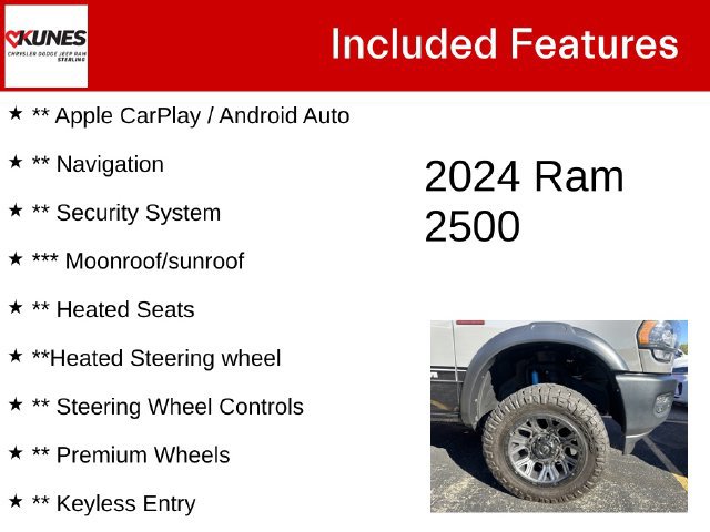 Used 2024 RAM 2500 Rebel w/ Towing Technology Group AWD/4WD image 4