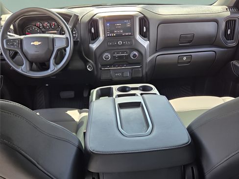 Certified 2024 Chevrolet Silverado 1500 Custom w/ Turbomax Blackout Package AWD/4WD image 12
