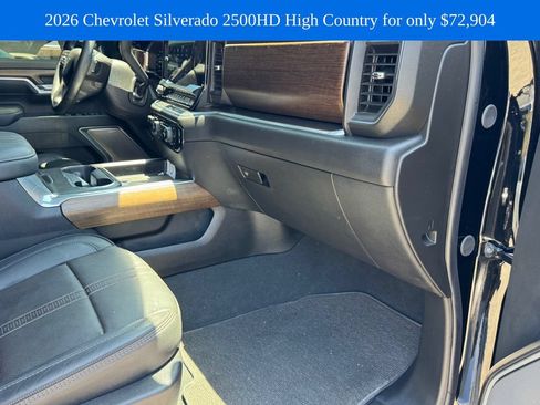 Used 2026 Chevrolet Silverado 2500 High Country w/ Midnight Edition AWD/4WD image 6