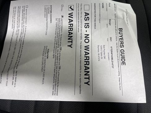 Used 2021 Ford Ranger XLT w/ Equipment Group 301A Mid image 26