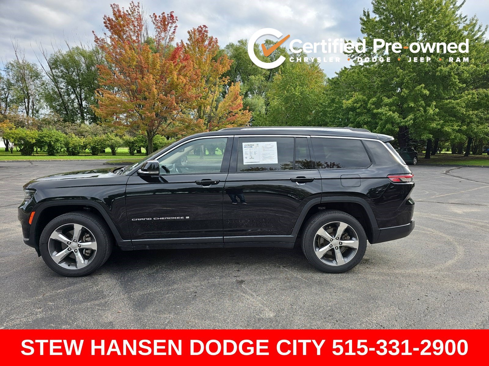 Used 2021 Jeep Grand Cherokee L Limited AWD/4WD image 1