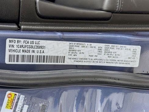 Used 2020 Jeep Grand Cherokee High Altitude image 38