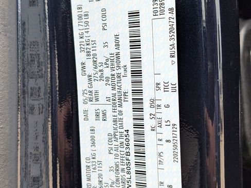 New 2025 Ford F150 Lariat w/ Equipment Group 502A High image 28