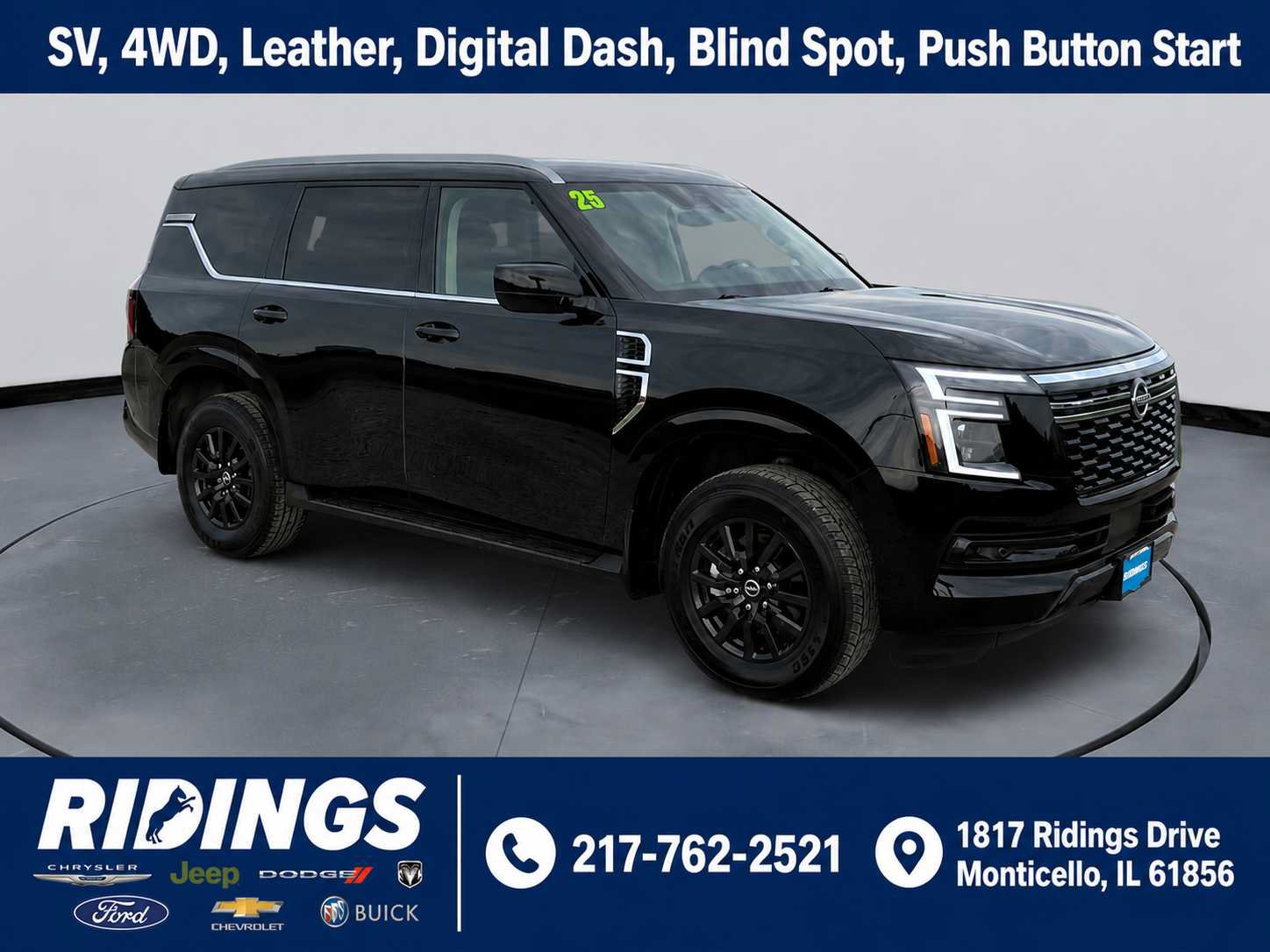 Used 2025 Nissan Armada SV AWD/4WD image 1