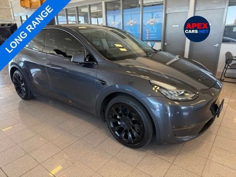 Used 2020 Tesla Model Y Long Range AWD/4WD image 1