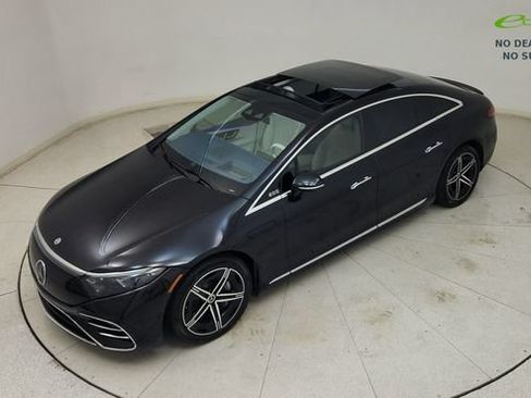 Used 2023 Mercedes-Benz EQS 450+ 4MATIC Sedan w/ Manufactur Interior Package image 23