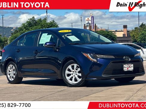 Certified 2024 Toyota Corolla LE FWD image 1