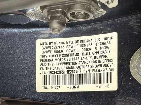 Used 2017 Honda Civic LX image 37