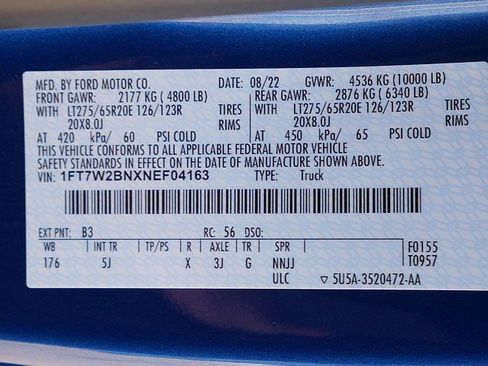 Used 2022 Ford F250 Lariat w/ Lariat Value Package image 68