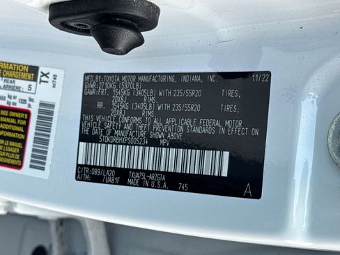Used 2023 Toyota Highlander Platinum AWD/4WD image 50