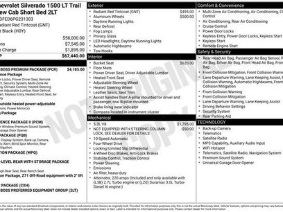 Used 2023 Chevrolet Silverado 1500 LT Trail Boss w/ LT Trail Boss Premium Package