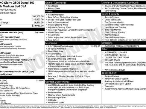 Used 2020 GMC Sierra 2500 Denali w/ Denali Ultimate Package image 4