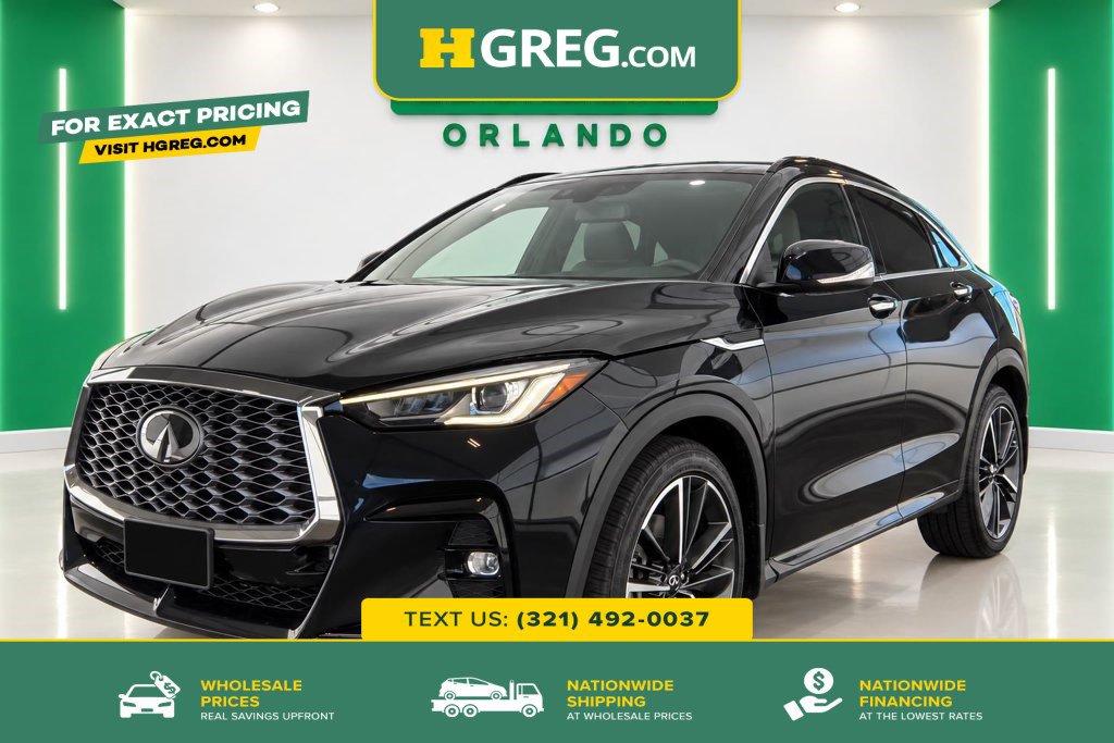 Used 2023 INFINITI QX55 Luxe w/ Cargo Package AWD/4WD image 1