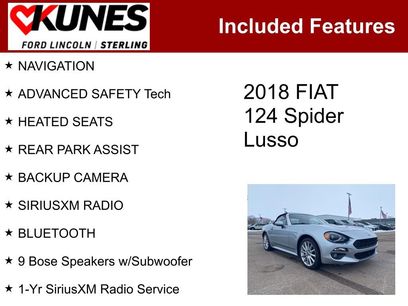 Used 2018 FIAT 124 Spider Lusso w/ Convenience Group