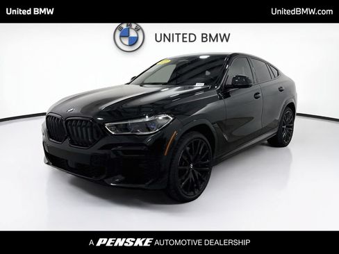 Used 2022 BMW X6 M50i w/ Executive Package AWD/4WD image 1