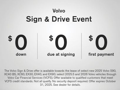 New 2025 Volvo XC60 B5 Core w/ Climate Package