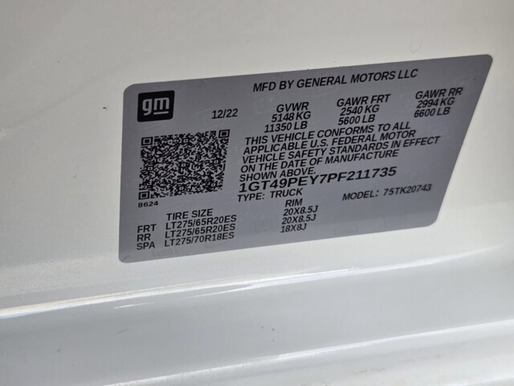 Used 2023 GMC Sierra 2500 AT4 w/ AT4 Premium Plus Package AWD/4WD image 12