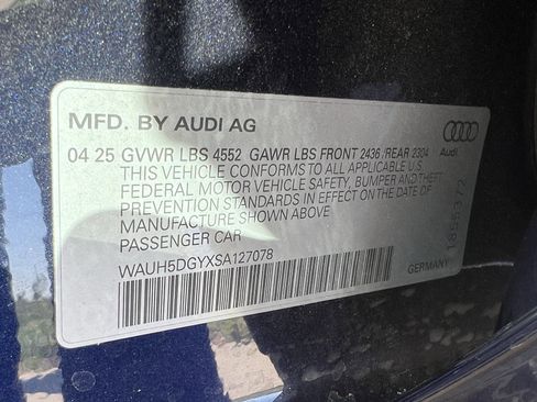 Used 2025 Audi S3 Premium Plus w/ Premium Plus Package AWD/4WD image 37