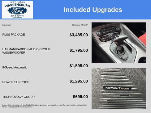 Used 2023 Dodge Challenger R/T Scat Pack w/ Plus Package RWD image 12