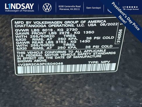 Used 2023 Volkswagen Atlas SEL image 25