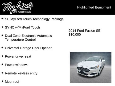 Used 2014 Ford Fusion SE image 4