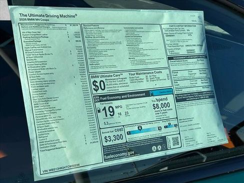 New 2026 BMW M4 Coupe w/ Executive Package image 18