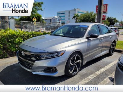 Certified 2022 Honda Accord Sport