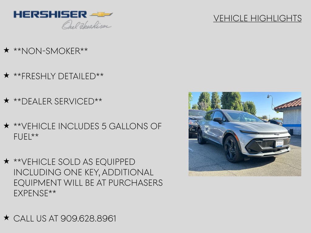 Used 2026 Chevrolet Equinox EV RS w/ Convenience Package II FWD image 5