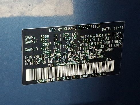 Used 2022 Subaru Ascent Touring w/ Popular Package #2A image 31