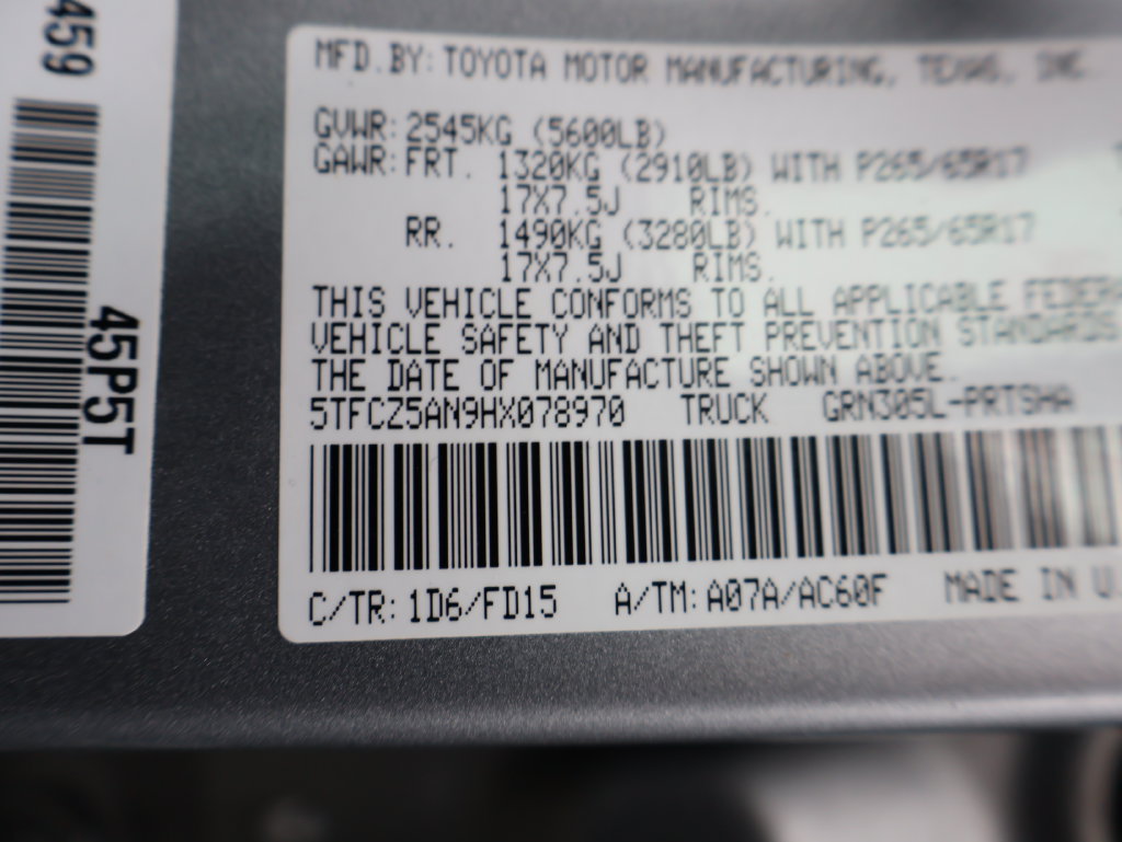 Used 2017 Toyota Tacoma TRD Sport w/ Tow Package (A/T) AWD/4WD image 33