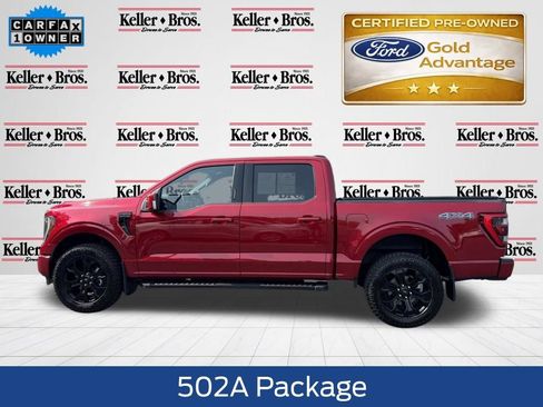Certified 2023 Ford F150 Lariat w/ Equipment Group 502A High AWD/4WD image 4