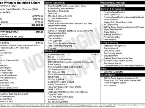 Used 2014 Jeep Wrangler Unlimited Sahara w/ Connectivity Group image 17